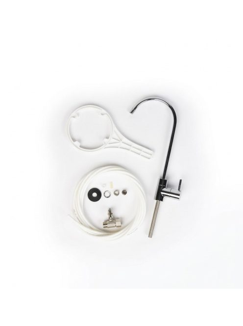 4 lépcsős víztisztító ultraszűrővel , krómozott csappal